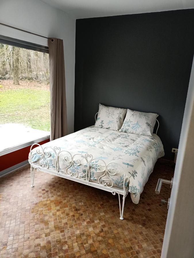 Deux Etangs Poissonneux Au Milieu Des Bois Avec Gite Moderne, La Halte Des Deux Lacs Rosee Exterior photo
